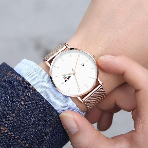 wristwatches 2021 casual calendar business watch swish brand men's waterproof wristwatch stainless steel sports quartz male horloge, Slivery;brown
wristwatches 2021 casual calendar business watch swish brand men's waterproof wristwatch stainless steel sports quartz male horloge, Slivery;brown
