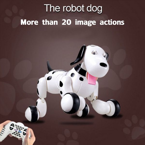 Machine dog 2.4G wireless remote control smart dog programmable electronic pet children's educational robot toy
Machine dog 2.4G wireless remote control smart dog programmable electronic pet children's educational robot toy