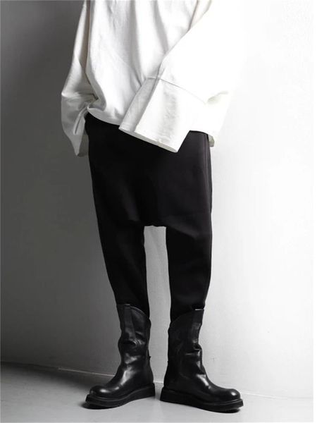 men's pants men spring and autumn fashion youth trend hip hop street casual large size harlan hanging crotch, Black
men's pants men spring and autumn fashion youth trend hip hop street casual large size harlan hanging crotch, Black