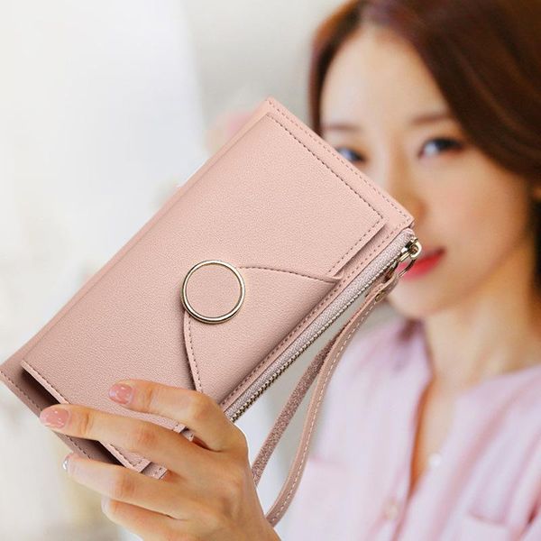 wallets women's long wallet buckledouble double-layer edgy mobile phone bag zip-up hand-held woman zero, Red;black
wallets women's long wallet buckledouble double-layer edgy mobile phone bag zip-up hand-held woman zero, Red;black