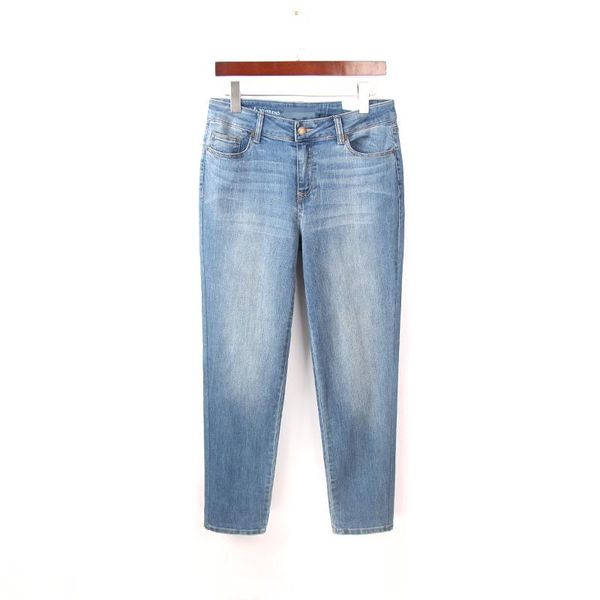 women's jeans plus size women spring and autumn fashion loose water wash high waist bleache casual, Blue
women's jeans plus size women spring and autumn fashion loose water wash high waist bleache casual, Blue