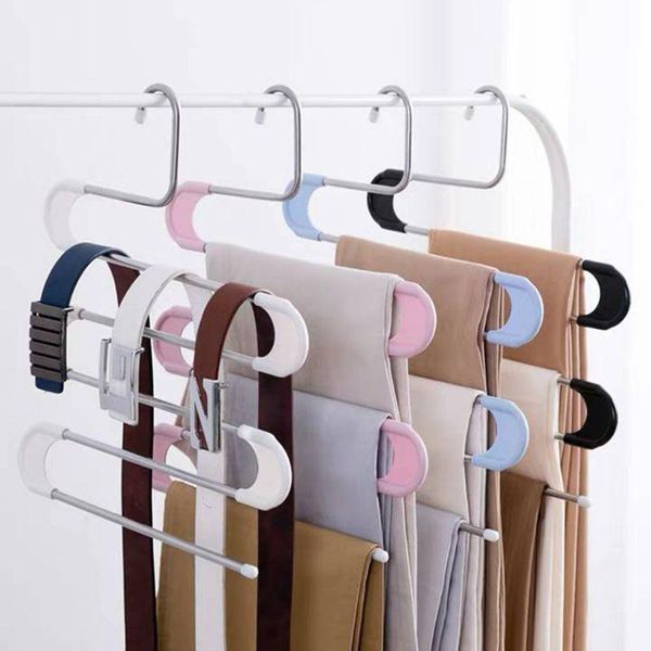 hangers & racks 4pcs space saving s-type 5 layer stainless steel scarf pants trouser hanger closet rack organizer portable folding travel
hangers & racks 4pcs space saving s-type 5 layer stainless steel scarf pants trouser hanger closet rack organizer portable folding travel