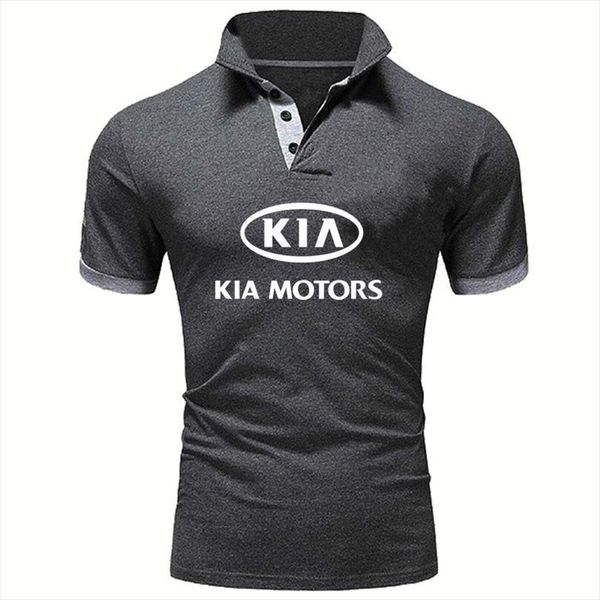 casual trend short sleeve mens polo kia car printing splicing cotton solid color shirt, White;black
casual trend short sleeve mens polo kia car printing splicing cotton solid color shirt, White;black