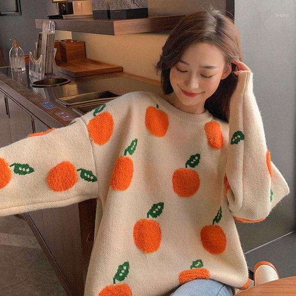 japanese retro sweater women's 2021 autumn and winter outer wear loose lazy style pullover sweet student sweaters, White;black
japanese retro sweater women's 2021 autumn and winter outer wear loose lazy style pullover sweet student sweaters, White;black