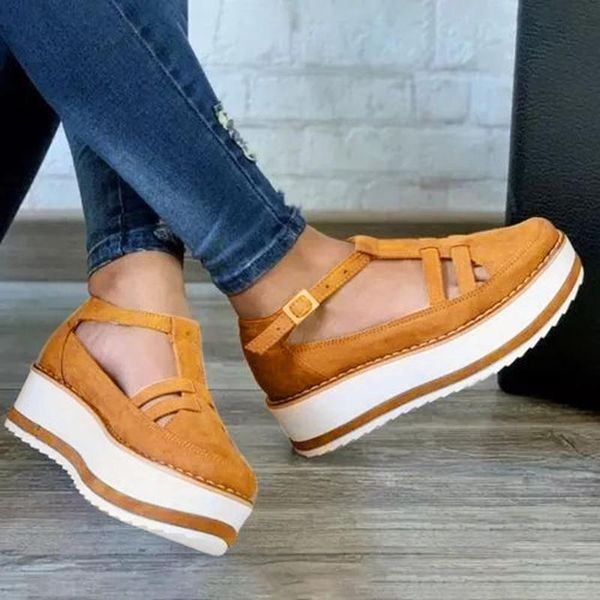 dress shoes women's breathable wedges for women fashion flock round toe buckle strap pumps leisure casual single 35-43 plus size, Black
dress shoes women's breathable wedges for women fashion flock round toe buckle strap pumps leisure casual single 35-43 plus size, Black