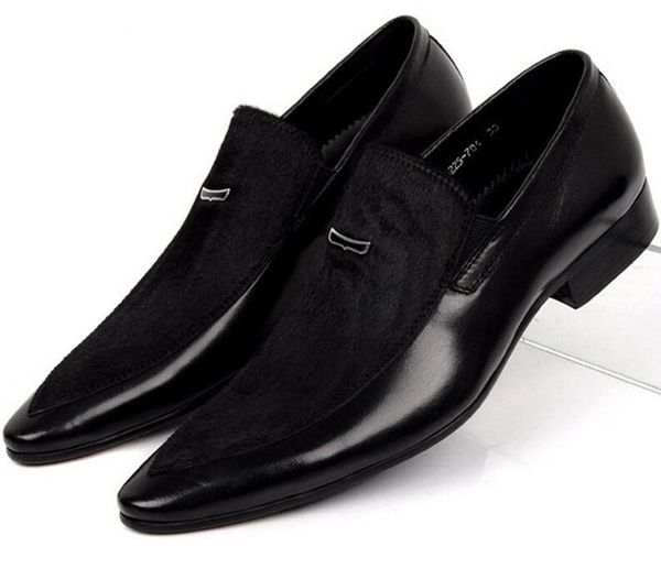 dress shoes large size eur45 black mens suede genuine leather pointed toe business wedding
dress shoes large size eur45 black mens suede genuine leather pointed toe business wedding