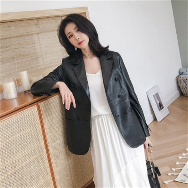 2021 royal sheep leather jacket genuine female spring r23 y43c, Black;brown
2021 royal sheep leather jacket genuine female spring r23 y43c, Black;brown