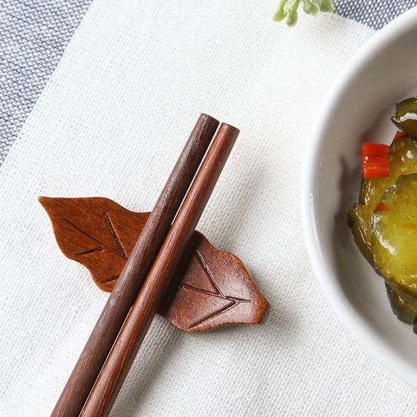 6 Pack Wood Leaf Shape Chopsticks Rest Dinner Spoon Stand Spoon Fork Knife Holder Table Chopstick Holder
6 Pack Wood Leaf Shape Chopsticks Rest Dinner Spoon Stand Spoon Fork Knife Holder Table Chopstick Holder