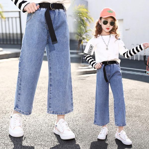 jeans girls for kids denim pants teenage wide leg 10 12 year elastic high waist children trousers pantalon, Blue
jeans girls for kids denim pants teenage wide leg 10 12 year elastic high waist children trousers pantalon, Blue
