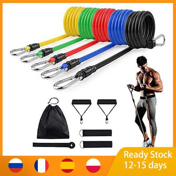 latex resistance bands crossfit training exercise yoga tubes pull rope rubber expander elastic bands fitness with bag
latex resistance bands crossfit training exercise yoga tubes pull rope rubber expander elastic bands fitness with bag