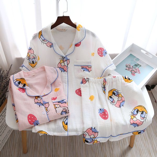 2021 new summer cotton gauze short sleeve shorts female cartoon home service suit pajamas women p8uo, Black;brown
2021 new summer cotton gauze short sleeve shorts female cartoon home service suit pajamas women p8uo, Black;brown