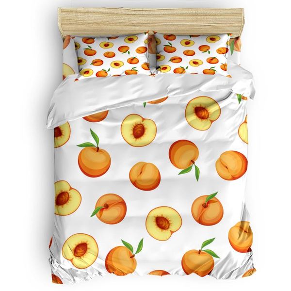 bedding sets peach fruit duvet cover set comfortable bedroom supplies comforter 2/3/4pcs
bedding sets peach fruit duvet cover set comfortable bedroom supplies comforter 2/3/4pcs