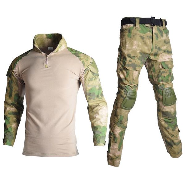 hunting sets camouflage military tactical uniform shirts pants with elbow knee pads arisoft paintball suits clothing ghillie, Camo
hunting sets camouflage military tactical uniform shirts pants with elbow knee pads arisoft paintball suits clothing ghillie, Camo