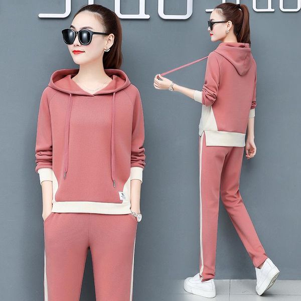 women's two piece pants sweatsuits for women autumn clothes sweatshirt sweatpants set sporty female sets preppy style hoodie and pant, White
women's two piece pants sweatsuits for women autumn clothes sweatshirt sweatpants set sporty female sets preppy style hoodie and pant, White