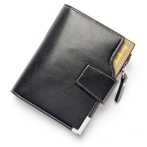 card holders men's short leisure wallet vertical buckle multi-function zipper id bag briefcases travel accessories, Brown;gray
card holders men's short leisure wallet vertical buckle multi-function zipper id bag briefcases travel accessories, Brown;gray