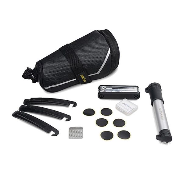 tools cycling sports bicycle tire repair tool kit mountain bike 7-in-1 black maintenance patch kits with inflator
tools cycling sports bicycle tire repair tool kit mountain bike 7-in-1 black maintenance patch kits with inflator