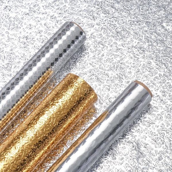 new 1roll 100cm self-adhesive diy wallpaper furniture stove oil-proof waterproof aluminum foil kitchen stickers cupboard decor
new 1roll 100cm self-adhesive diy wallpaper furniture stove oil-proof waterproof aluminum foil kitchen stickers cupboard decor