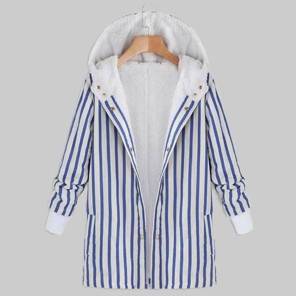 women's jackets vertical stripes hoodies coats autumn winter striped printing long-sleeved clothes sweater casual pockets coat, Black;brown
women's jackets vertical stripes hoodies coats autumn winter striped printing long-sleeved clothes sweater casual pockets coat, Black;brown