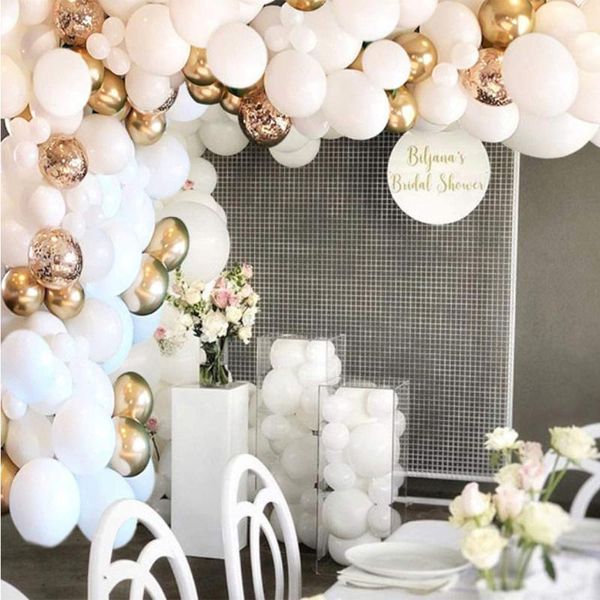 party decoration 125 pieces of platinum latex balloon arch garland set suitable for engagement bachelor background
party decoration 125 pieces of platinum latex balloon arch garland set suitable for engagement bachelor background