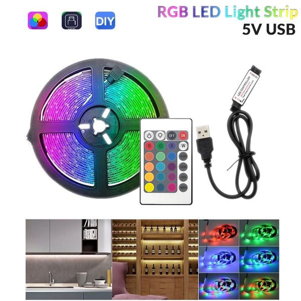 strips usb led strip light dc 5v 2835 rgb 1m 2m 3m 4m 5m 24key flexible lighting ribbon tv background bedroom desk bookshelf festival
strips usb led strip light dc 5v 2835 rgb 1m 2m 3m 4m 5m 24key flexible lighting ribbon tv background bedroom desk bookshelf festival