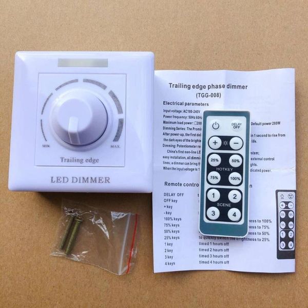 infrared remote control switch led dimmer 220v 110v led stepless trailing edge phase dimmer 86 type for lamps
infrared remote control switch led dimmer 220v 110v led stepless trailing edge phase dimmer 86 type for lamps