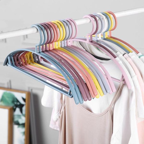 hangers & racks 2/10/20pcs pe colorful good quality hanger clothing rack clothes drying for saving space in the closet organizer
hangers & racks 2/10/20pcs pe colorful good quality hanger clothing rack clothes drying for saving space in the closet organizer