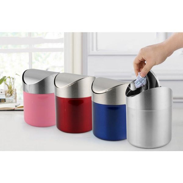 stainless steel small mini trash with swing lid countertrash for desk car office kitchen dnj998
stainless steel small mini trash with swing lid countertrash for desk car office kitchen dnj998