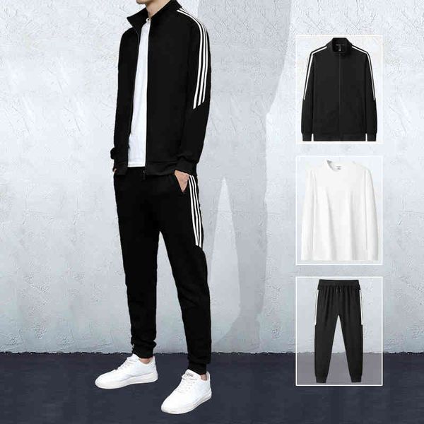 sports spring and winter plush thickened sweater fashion casual coat men's autumn suit two or three piec, Gray
sports spring and winter plush thickened sweater fashion casual coat men's autumn suit two or three piec, Gray