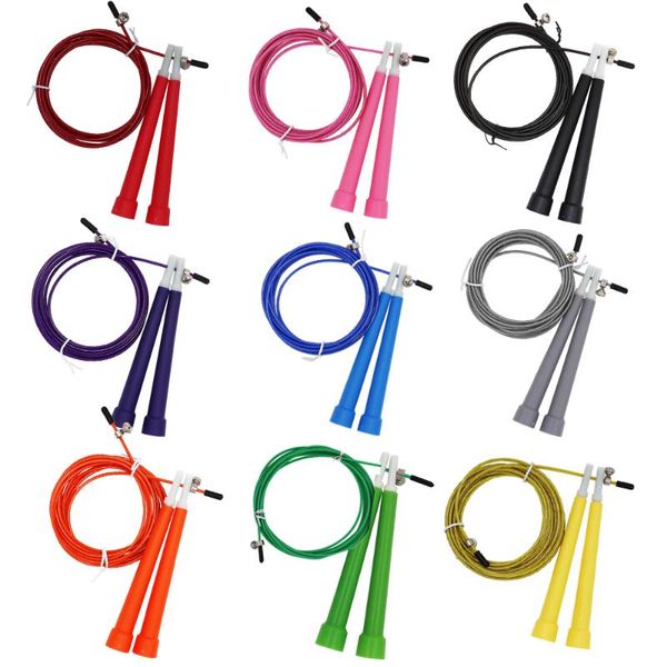 new steel wire skipping skip adjustable jump rope fitnesss equipment exercise workout 3 meters
new steel wire skipping skip adjustable jump rope fitnesss equipment exercise workout 3 meters