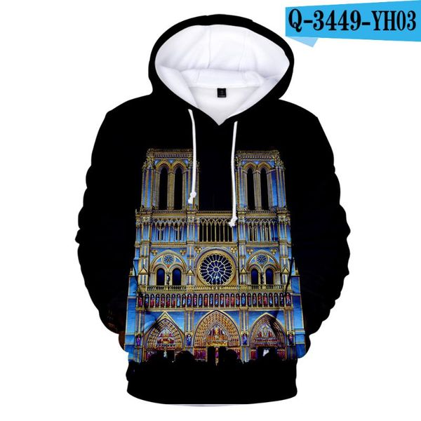 men's hoodies & sweatshirts harajuku famous notre dame de paris 3d print boys/girls long sleeve sweatshirt adult/child casual pullovers, Black
men's hoodies & sweatshirts harajuku famous notre dame de paris 3d print boys/girls long sleeve sweatshirt adult/child casual pullovers, Black