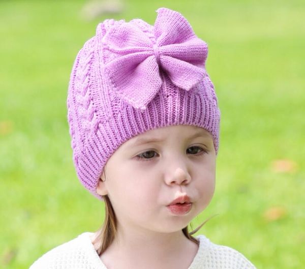 new woolen pure color bow knitted hat, warm winter dome twist children's hat gc481, Yellow
new woolen pure color bow knitted hat, warm winter dome twist children's hat gc481, Yellow