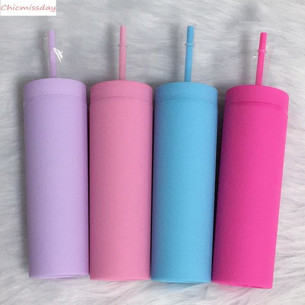 Colorful 16oz Acrylic Macron Slim Tumbler With Lid Straw Double Walled Water Bottle Insulated For Christmas GIft, Multi colors
Colorful 16oz Acrylic Macron Slim Tumbler With Lid Straw Double Walled Water Bottle Insulated For Christmas GIft, Multi colors