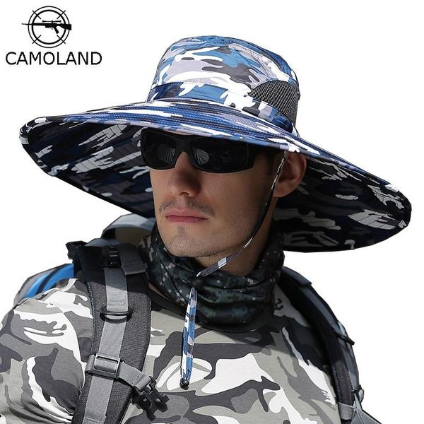 stingy brim hats camoland summer sun hat men camouflage bucket outdoor uv protection cap male long wide hiking fishing, Blue;gray
stingy brim hats camoland summer sun hat men camouflage bucket outdoor uv protection cap male long wide hiking fishing, Blue;gray