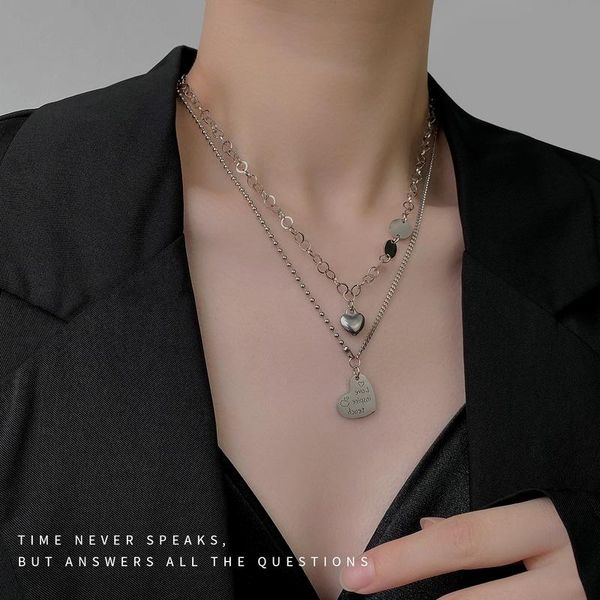 pendant necklaces sequins necklace women heart woman chain jewelry ladies lovers layered silver color trendy party metal collier
pendant necklaces sequins necklace women heart woman chain jewelry ladies lovers layered silver color trendy party metal collier