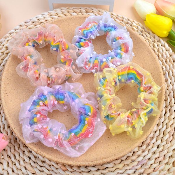 hairband girls hair rope hair ring clips accessories fashion baby girls gradient color rainbow double circle candy color hair ties g22207, Slivery;white
hairband girls hair rope hair ring clips accessories fashion baby girls gradient color rainbow double circle candy color hair ties g22207, Slivery;white