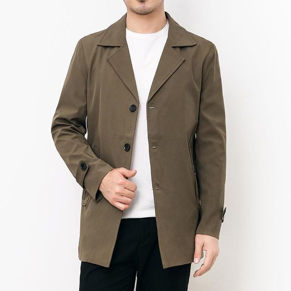men's jackets mens trench coat spring autumn lapel blazers men business casual windbreaker outerwear jacket male 4xl 5xl, Black;brown
men's jackets mens trench coat spring autumn lapel blazers men business casual windbreaker outerwear jacket male 4xl 5xl, Black;brown