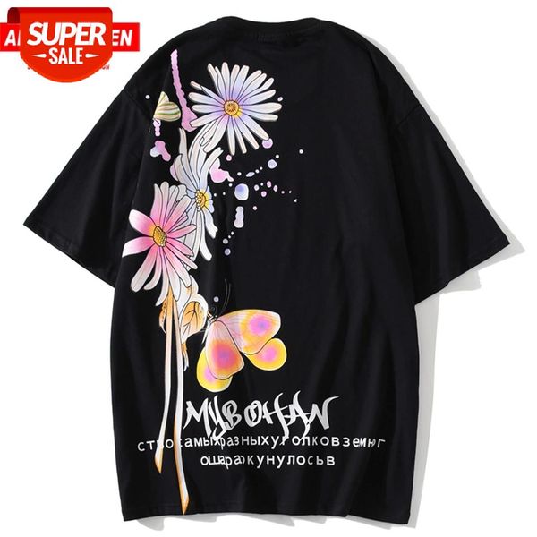 aelfric eden t shirt men 2020 summer daisy butterfly print tshirt loose oversized male short sleeve harajuku hip hop streetwear #ih30, White;black
aelfric eden t shirt men 2020 summer daisy butterfly print tshirt loose oversized male short sleeve harajuku hip hop streetwear #ih30, White;black
