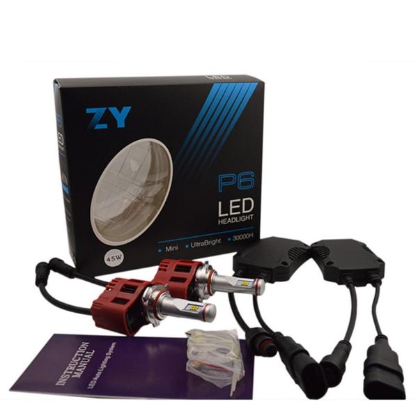 car headlights 1 pair 45w automobile lamp 4500lm 6000k led headlight portable vehicle replace bulbs durable 9012 kit
car headlights 1 pair 45w automobile lamp 4500lm 6000k led headlight portable vehicle replace bulbs durable 9012 kit