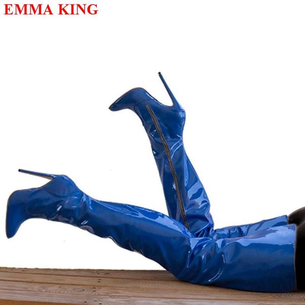 boots patent leather thigh high women fashion female pointed toe party over the knee ladies heels winter shoes 2021, Black
boots patent leather thigh high women fashion female pointed toe party over the knee ladies heels winter shoes 2021, Black