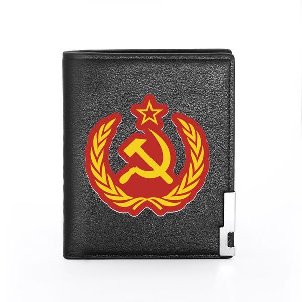 wallets soviet communism printing men's wallet leather purse for male holder short slim bifold pocket, Red;black
wallets soviet communism printing men's wallet leather purse for male holder short slim bifold pocket, Red;black