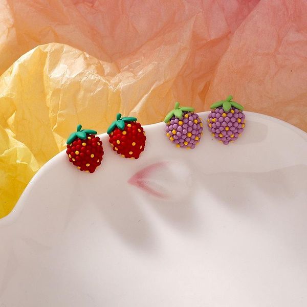 dangle & chandelier origin summer korean cute copper alloy small strawberry fruit earrings for women exquisite green leaf jewelry, Silver
dangle & chandelier origin summer korean cute copper alloy small strawberry fruit earrings for women exquisite green leaf jewelry, Silver
