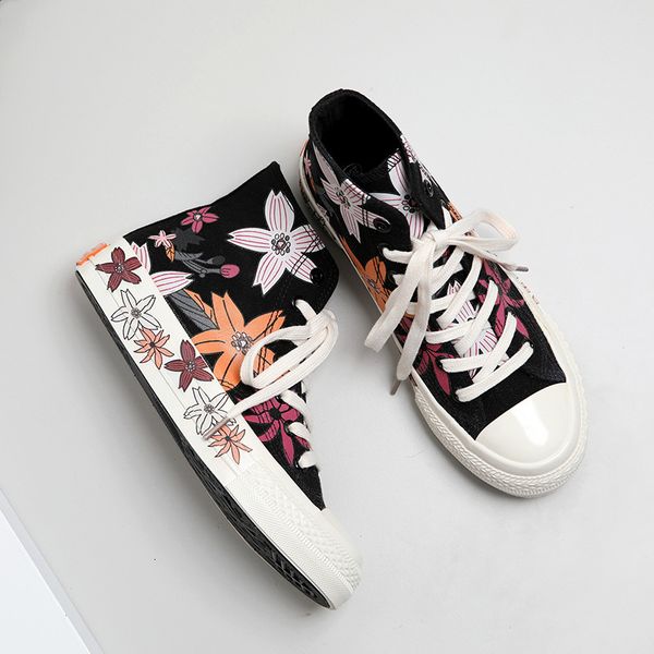 dress shoes sapatos femininos chique versão coreana verão novo estilo retro flor preto sapatos de lona impressão bege alta tênis skvg, Black
dress shoes sapatos femininos chique versão coreana verão novo estilo retro flor preto sapatos de lona impressão bege alta tênis skvg, Black
