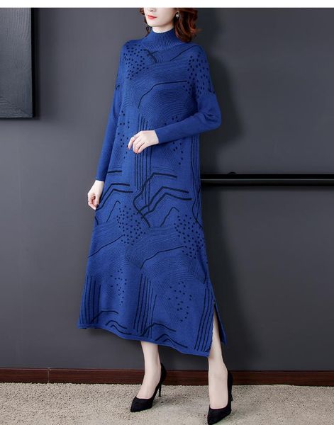 casual dresses women autumn winter sweater knitted fashion turtleneck long dress ladies warm split, Black;gray
casual dresses women autumn winter sweater knitted fashion turtleneck long dress ladies warm split, Black;gray