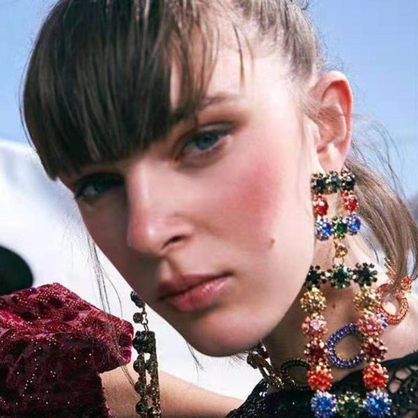dangle & chandelier luxury shiny crystal rhinestone square pendant women earrings jewelry maxi lady's statement accessories, Silver
dangle & chandelier luxury shiny crystal rhinestone square pendant women earrings jewelry maxi lady's statement accessories, Silver