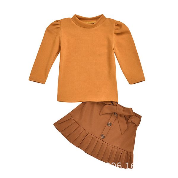 2021 new casual toddler girls clothing set spring autumn kids girl cotton o-neck pullover long sleeve skirt children clothes 85vw, White
2021 new casual toddler girls clothing set spring autumn kids girl cotton o-neck pullover long sleeve skirt children clothes 85vw, White