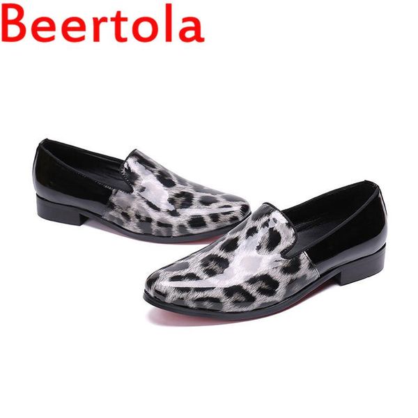 dress shoes brand beertola leopard men flats for loafers fashion pointed toe casual masculine chaussures party large size, Black
dress shoes brand beertola leopard men flats for loafers fashion pointed toe casual masculine chaussures party large size, Black