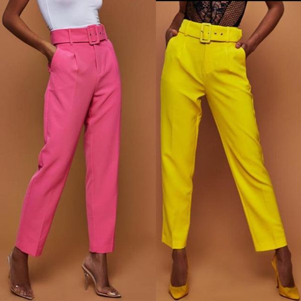 women's pants & capris casual high waist autumn belted straight leg slacks office lady suit women trousers+waistband, Black;white
women's pants & capris casual high waist autumn belted straight leg slacks office lady suit women trousers+waistband, Black;white