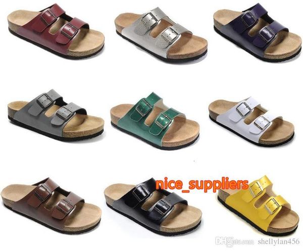 summer new style men s woman flat sandals comfortable leather casual two buckle original arizona summer beach genuine leather slipper, Black
summer new style men s woman flat sandals comfortable leather casual two buckle original arizona summer beach genuine leather slipper, Black
