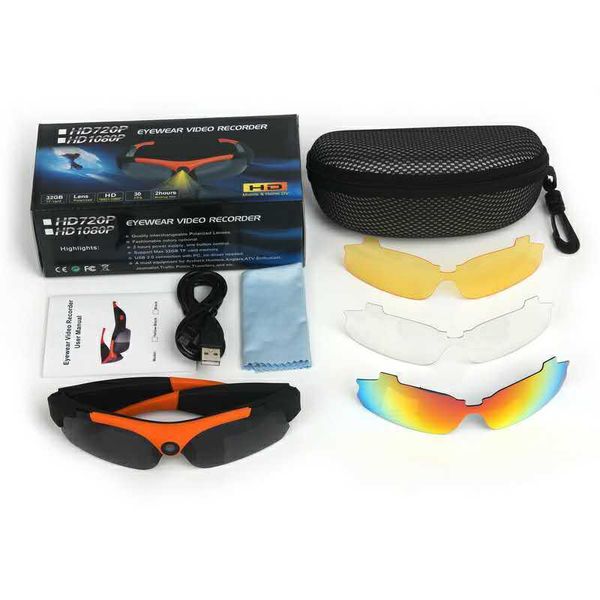 double 11 wide-angle mountaineering cycling polarizing recorder 1080p hd camera intelligent sunglasses, White;black
double 11 wide-angle mountaineering cycling polarizing recorder 1080p hd camera intelligent sunglasses, White;black