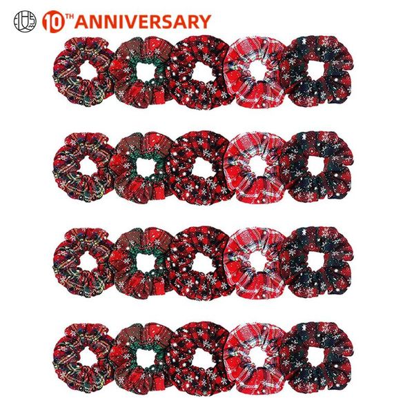 hair accessories 20 pieces christmas scrunchies soft elastic bands plaid scrunchy ties for women suppli
hair accessories 20 pieces christmas scrunchies soft elastic bands plaid scrunchy ties for women suppli